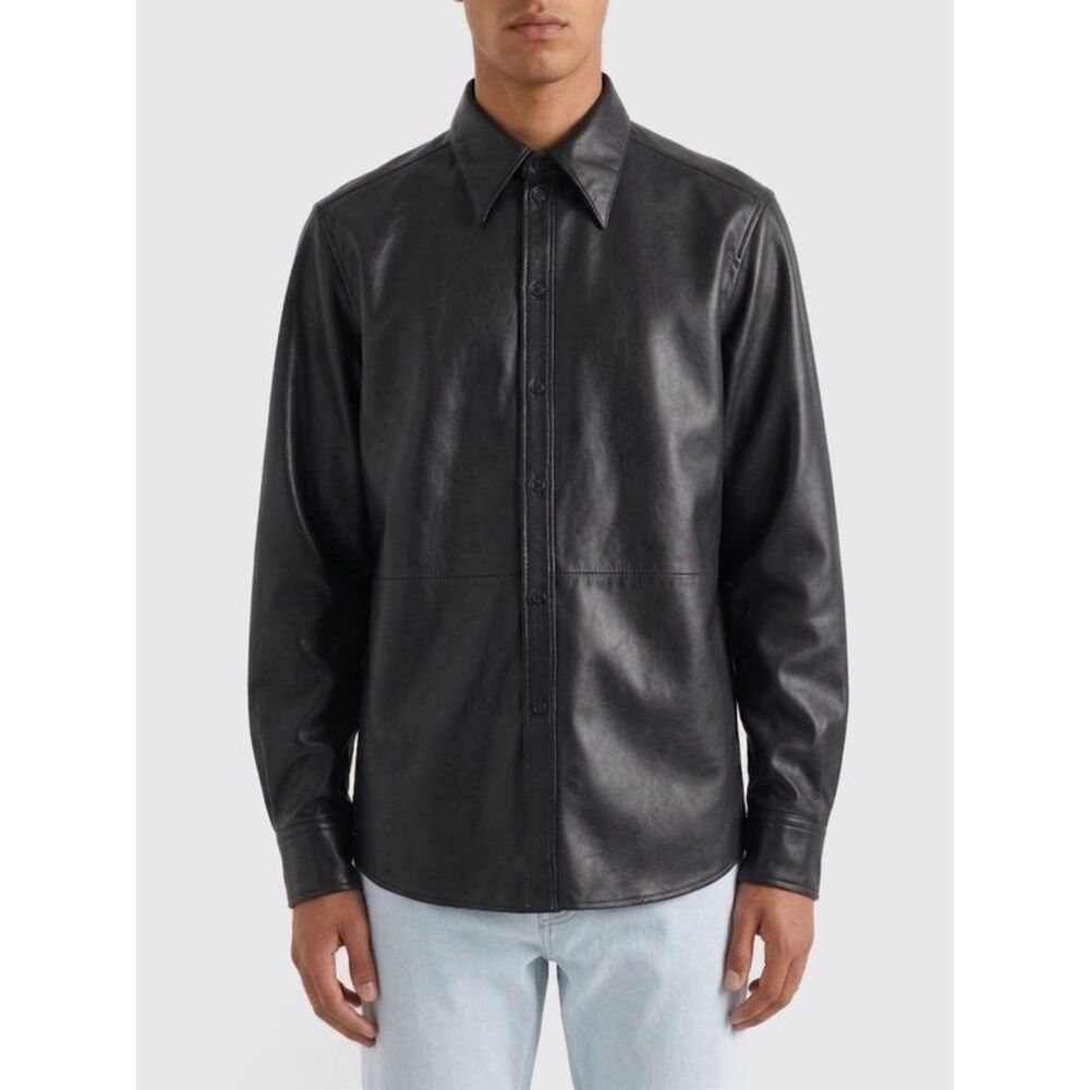 Dolce & Gabbana Men Dolce & Gabbana Nappa Leather Shirt